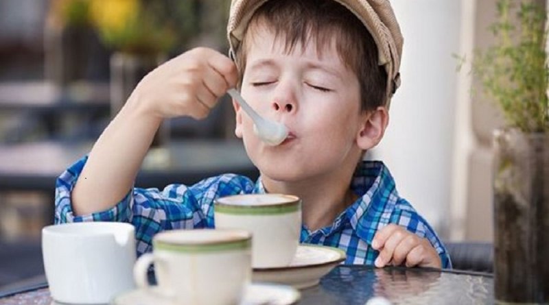 café para los niños abrir
